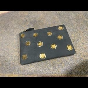 NWT Madewell dust blue leather wallet / bag